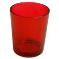 48 Red Glass Tealight Candle Holders Wedding Party Birthday Anniversary Event   260856011266